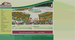 Desktop Screenshot of bergmair.at